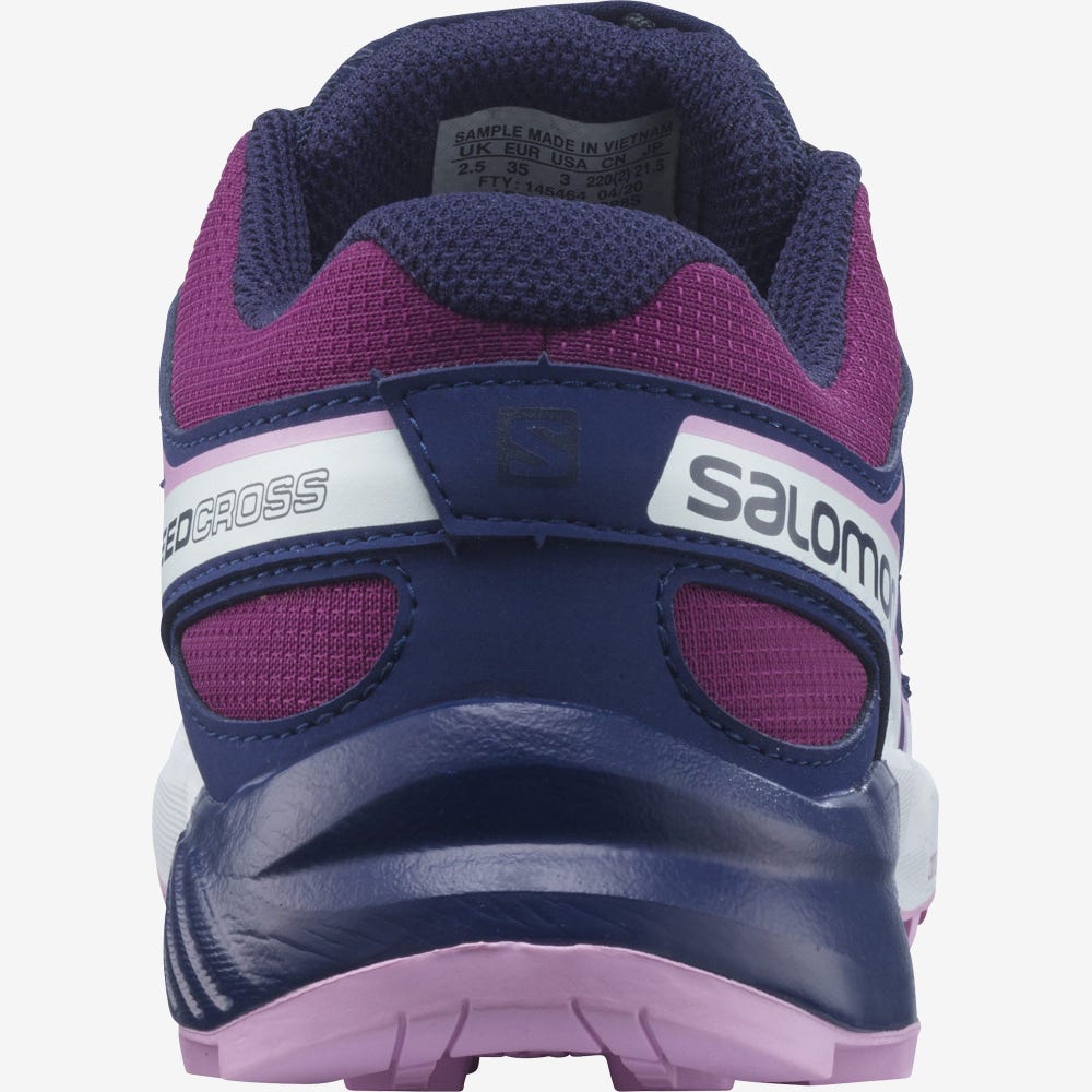 Salomon SPEEDCROSS Terepfutó Cipő Gyerek Fekete | HU291540