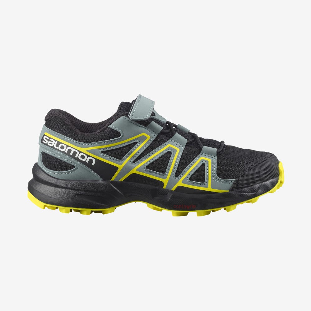 Salomon SPEEDCROSS Terepfutó Cipő Gyerek Fekete | HU469538