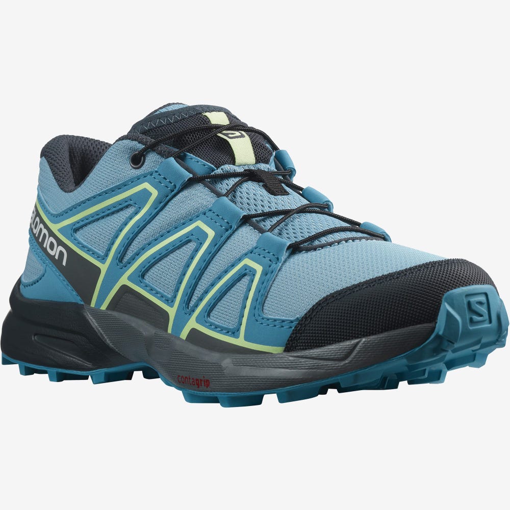 Salomon SPEEDCROSS Terepfutó Cipő Gyerek Kék | HU673825