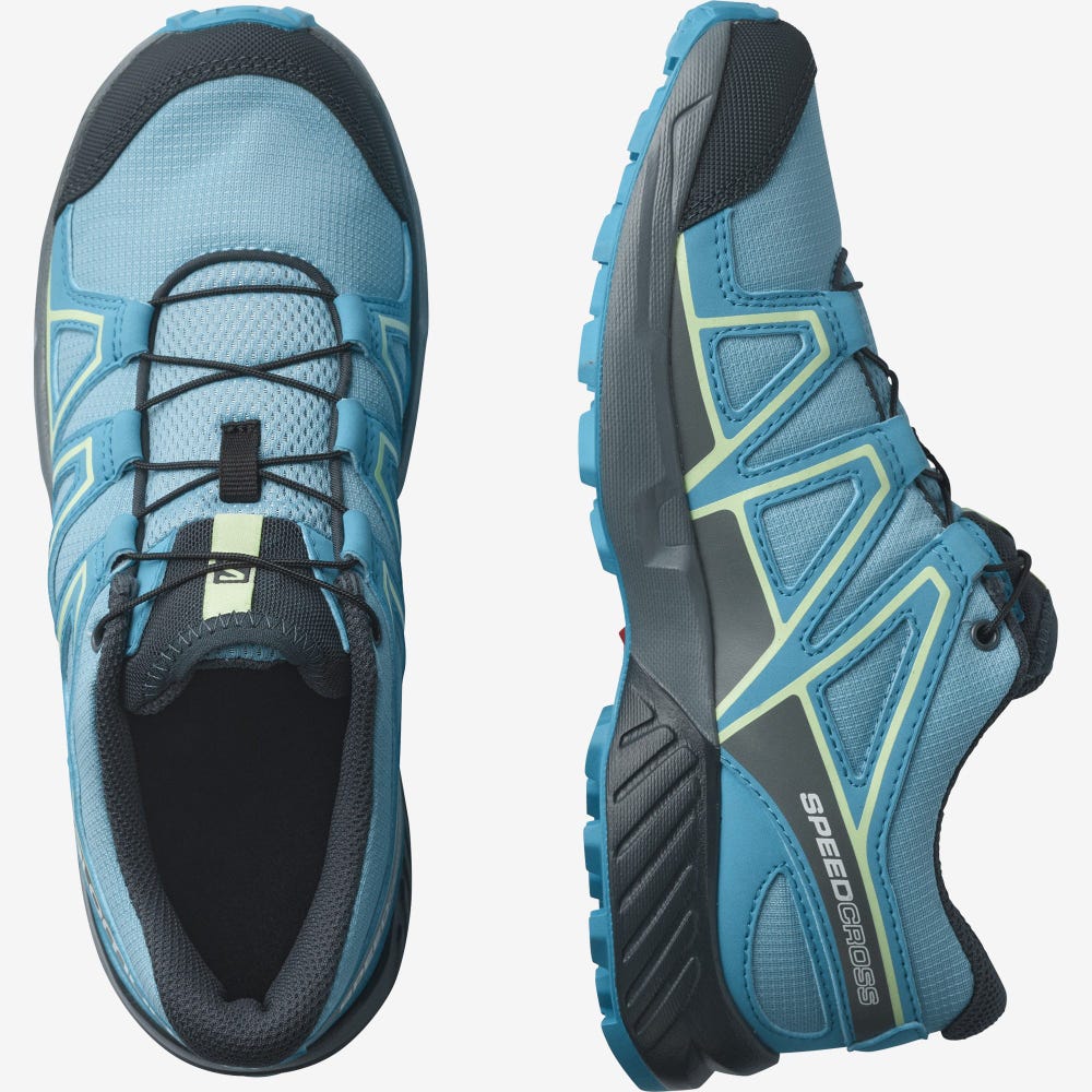 Salomon SPEEDCROSS Terepfutó Cipő Gyerek Kék | HU673825