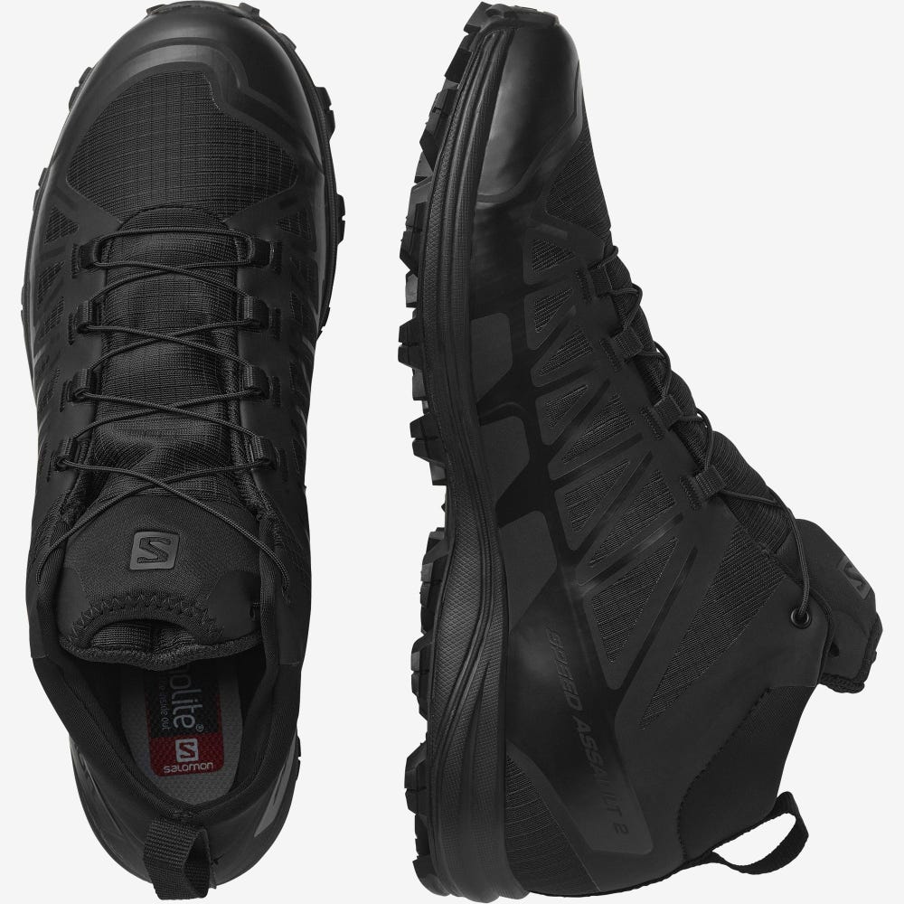 Salomon SPEED ASSAULT 2 Taktikai Bakancs Női Fekete | HU089534