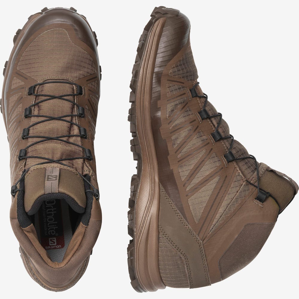 Salomon SPEED ASSAULT Taktikai Bakancs Női Világos Barna | HU859236