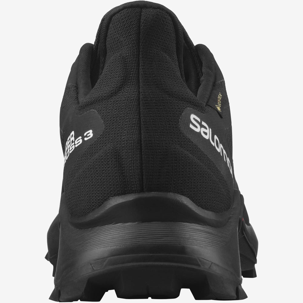 Salomon SUPERCROSS 3 GORE-TEX Terepfutó Cipő Női Fekete | HU435206