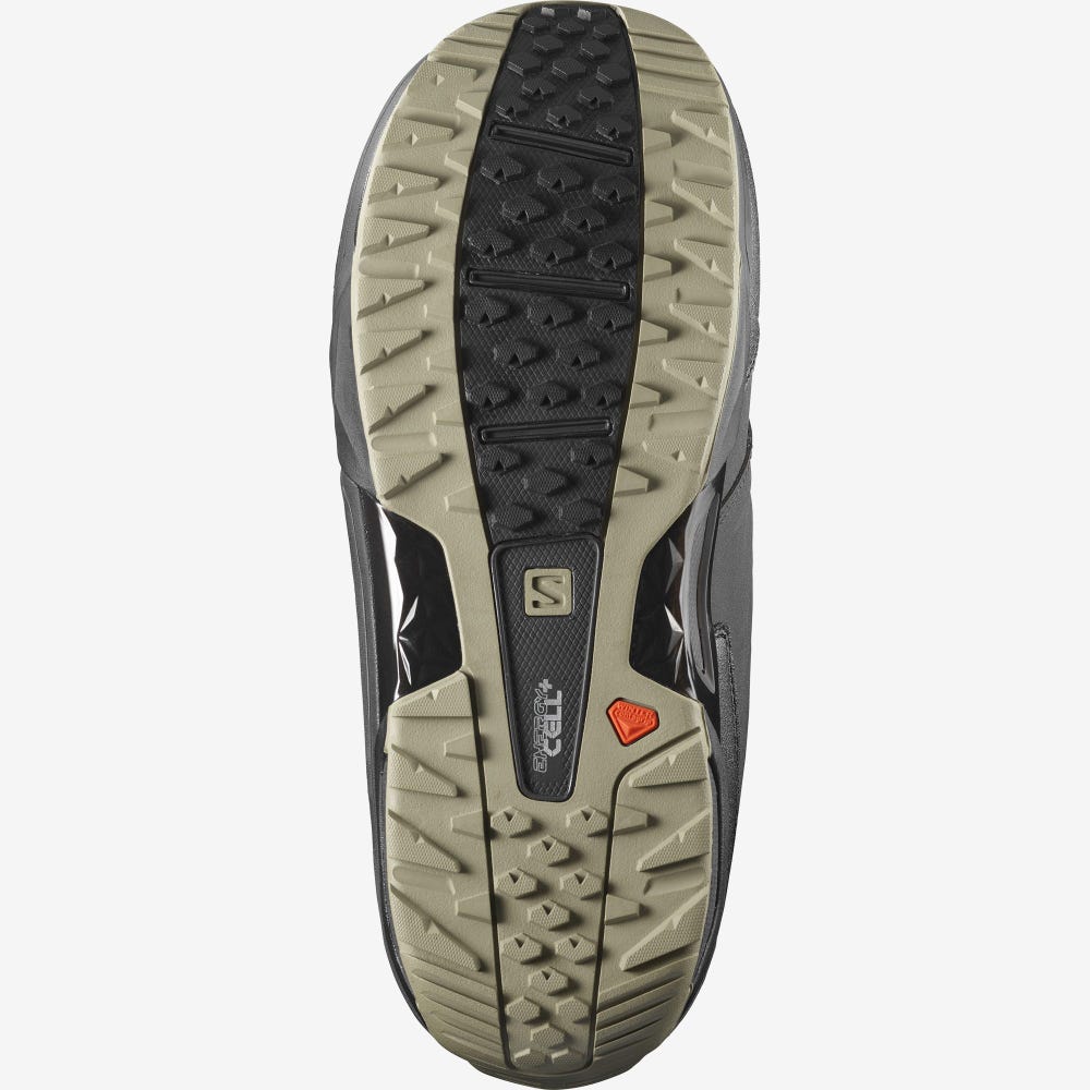 Salomon SYNAPSE WIDE Snowboard Bakancs Férfi Fekete | HU853719