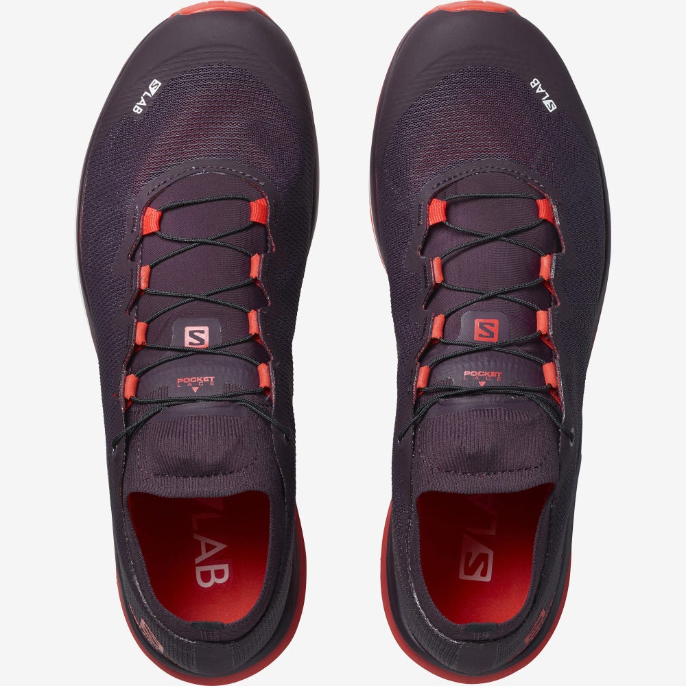 Salomon S/LAB ULTRA 3 Terepfutó Cipő Női Lila/Piros | HU684750