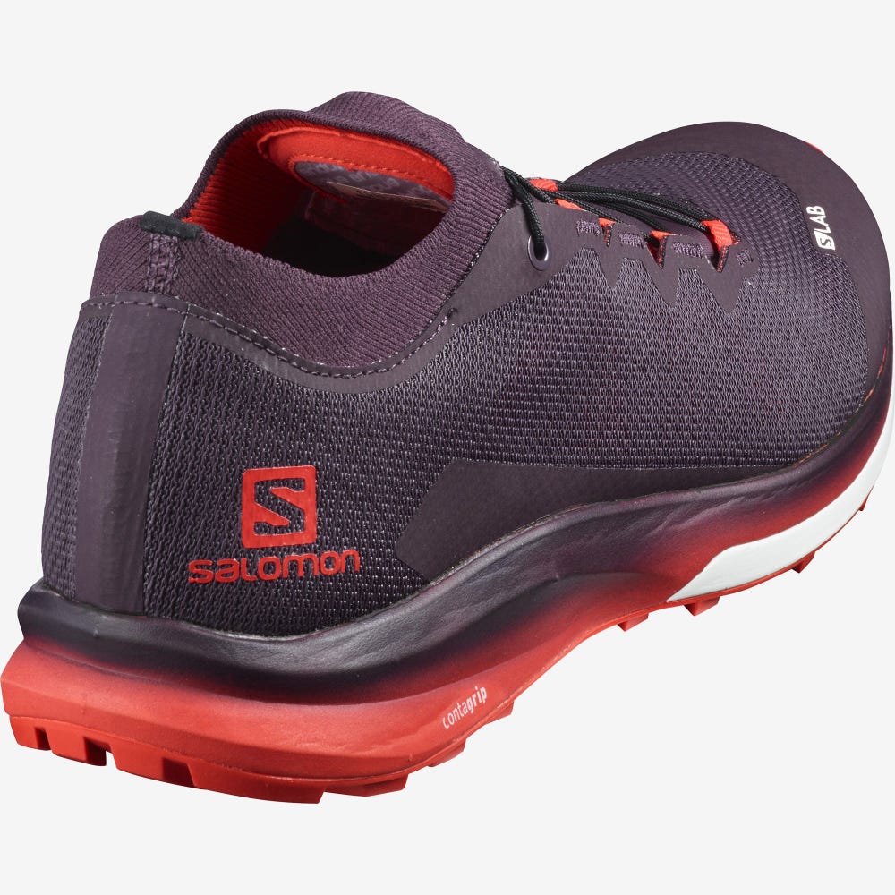 Salomon S/LAB ULTRA 3 Terepfutó Cipő Női Lila/Piros | HU684750