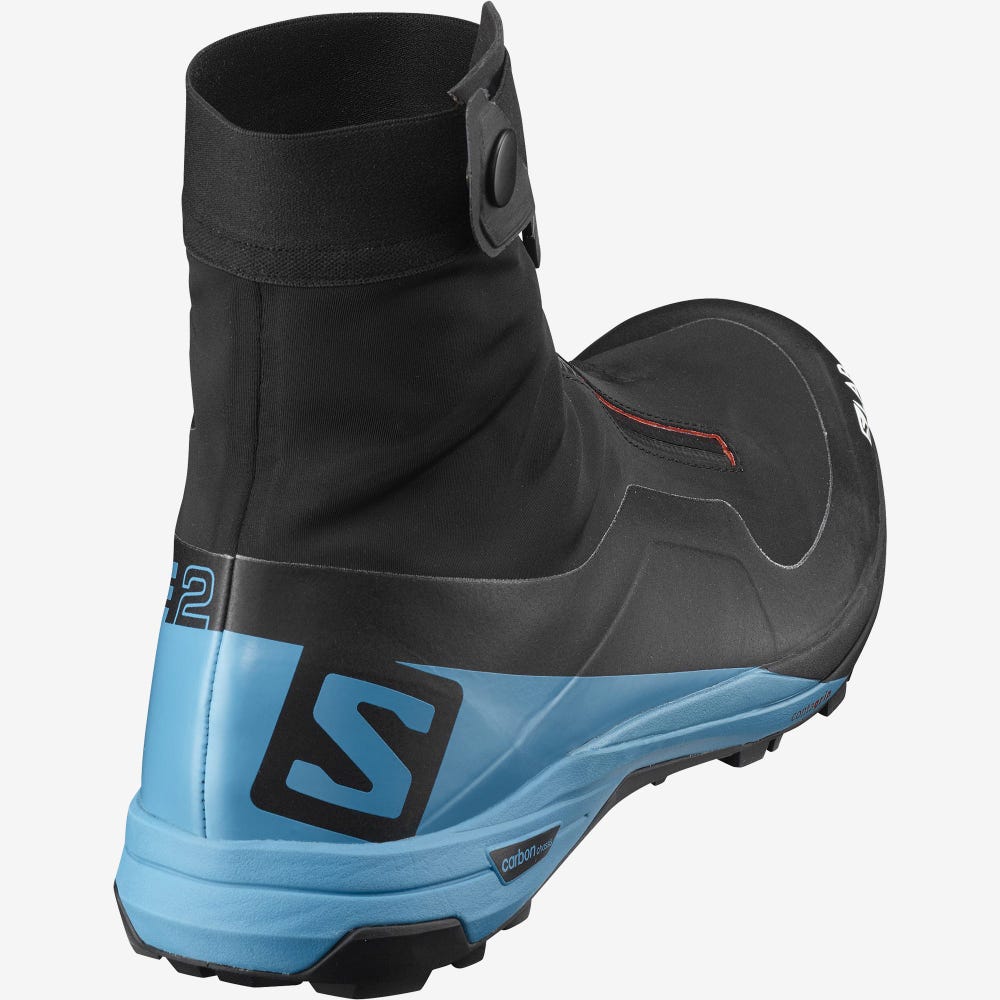 Salomon S/LAB XA ALPINE 2 Terepfutó Cipő Női Fekete/Kék/Piros | HU869245