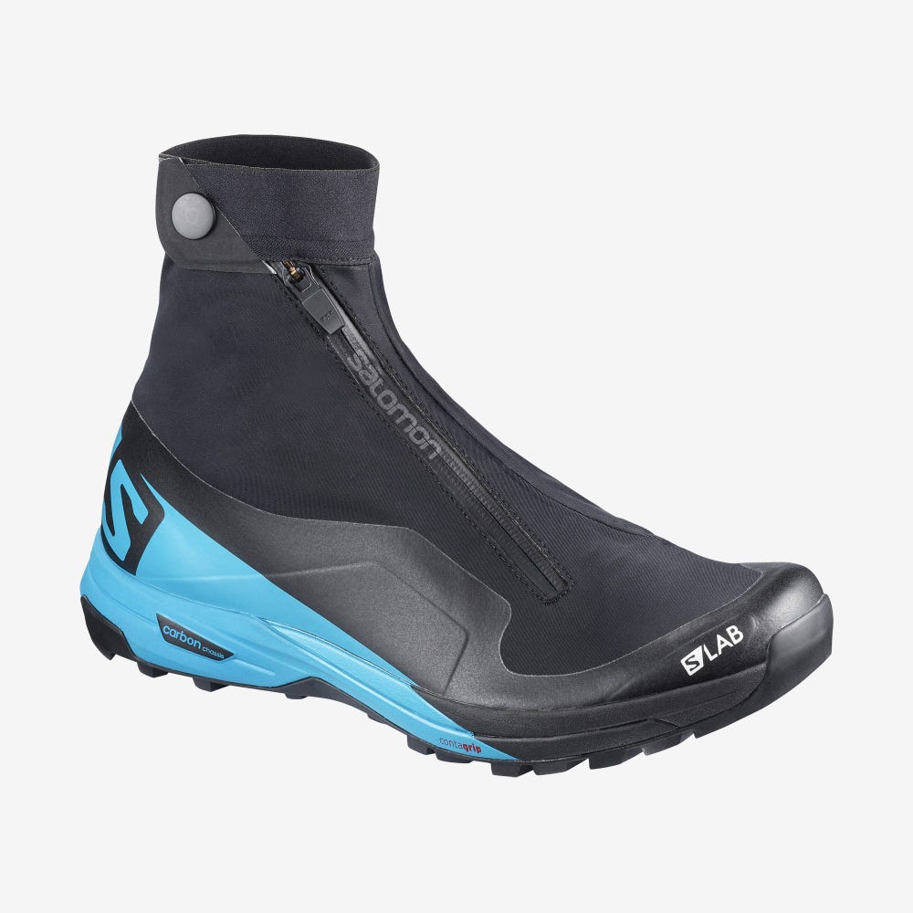 Salomon S/LAB XA ALPINE 2 Terepfutó Cipő Női Fekete/Kék/Piros | HU869245