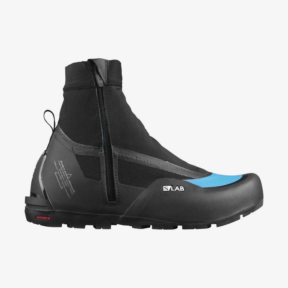 Salomon S/LAB X ALPINE MODULAR Terepfutó Cipő Női Fekete/Kék | HU085397