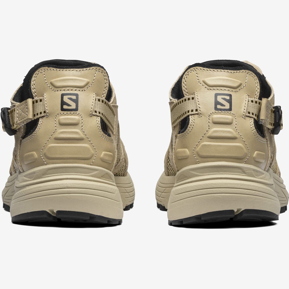 Salomon TECHSONIC LEATHER ADVANCED Sportcipő Női Világos Barna | HU709613