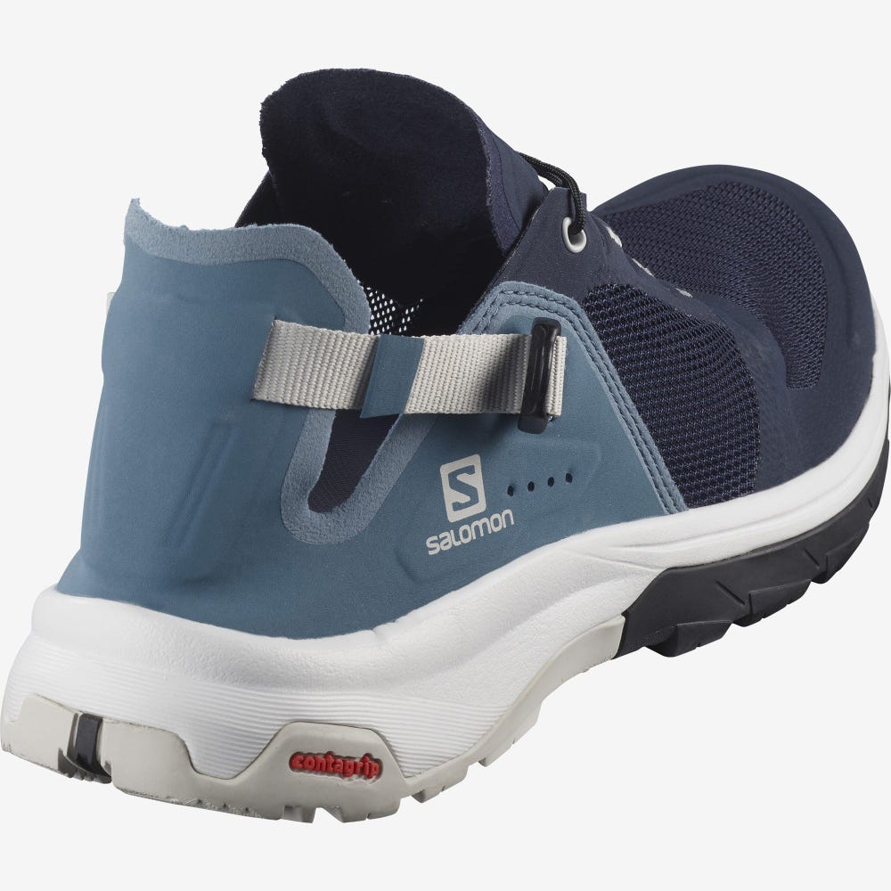 Salomon TECH AMPHIB 4 Túracipő Férfi Sötétkék | HU984612