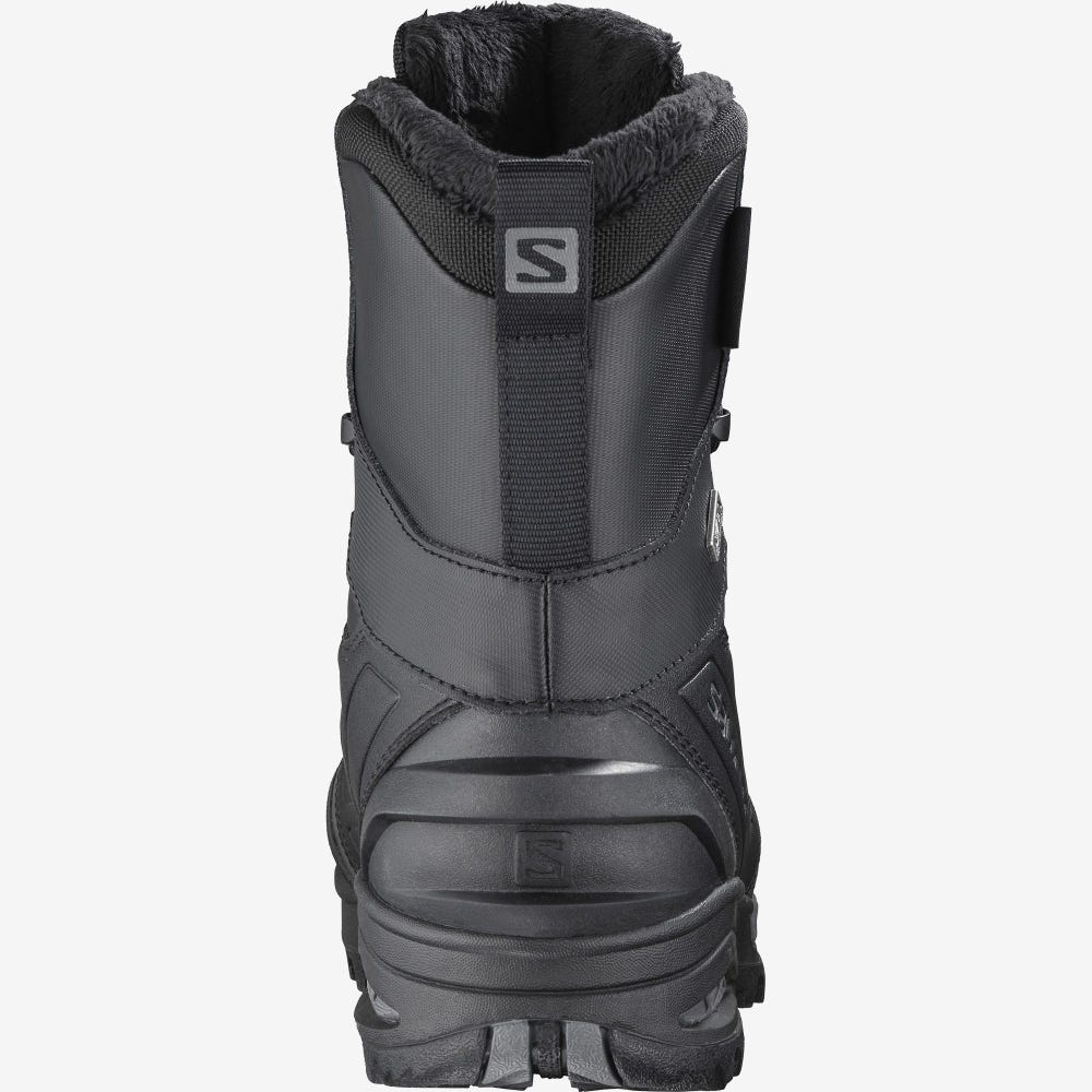 Salomon TOUNDRA FORCES CLIMASALOMON™ WATERPROOF Taktikai Bakancs Női Fekete | HU184032