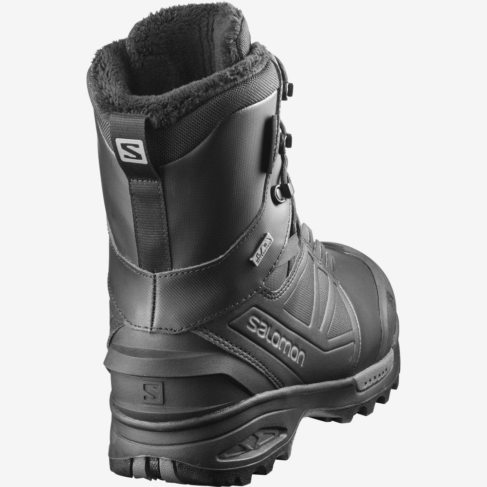 Salomon TOUNDRA PRO CLIMASALOMON™ WATERPROOF Téli Bakancs Férfi Fekete | HU970268