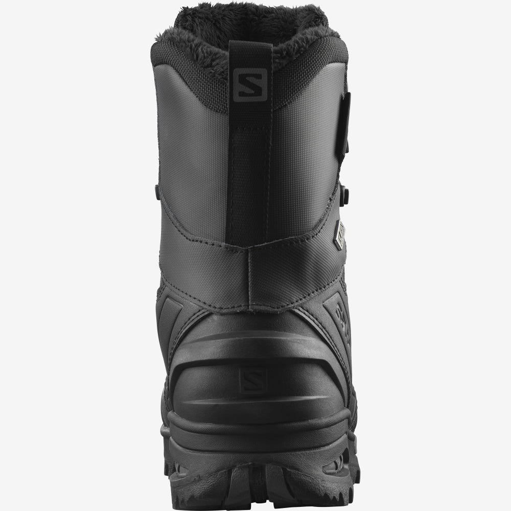 Salomon TOUNDRA PRO CLIMASALOMON™ WATERPROOF Téli Bakancs Férfi Fekete | HU970268