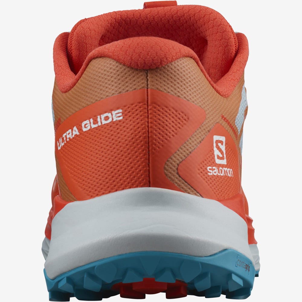 Salomon ULTRA GLIDE Terepfutó Cipő Férfi Rózsaszín/Kék | HU469218