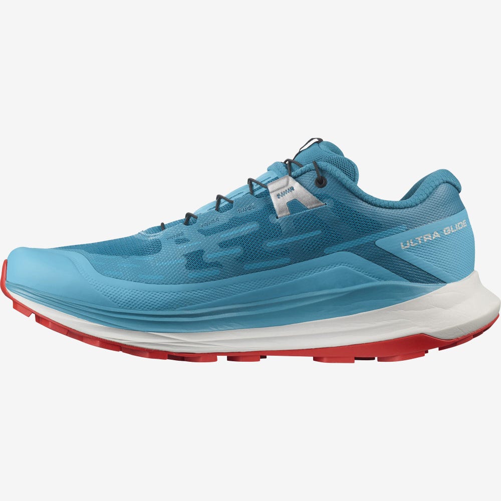 Salomon ULTRA GLIDE Terepfutó Cipő Férfi Kék | HU470196