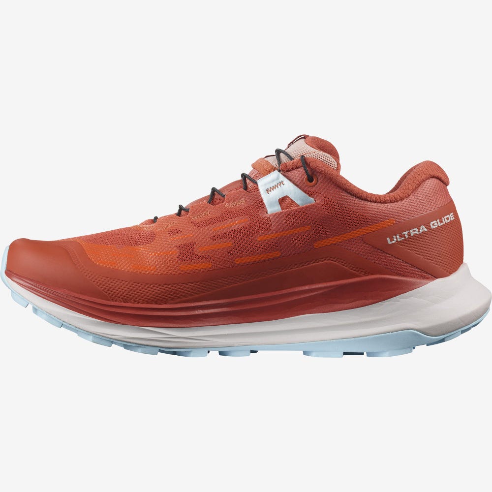 Salomon ULTRA GLIDE Terepfutó Cipő Női Narancssárga/Piros Narancssárga/Kék | HU674391