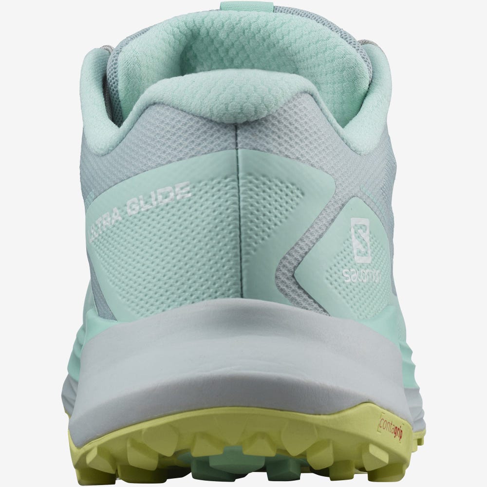 Salomon ULTRA GLIDE Terepfutó Cipő Női Zöld/Kék | HU907586