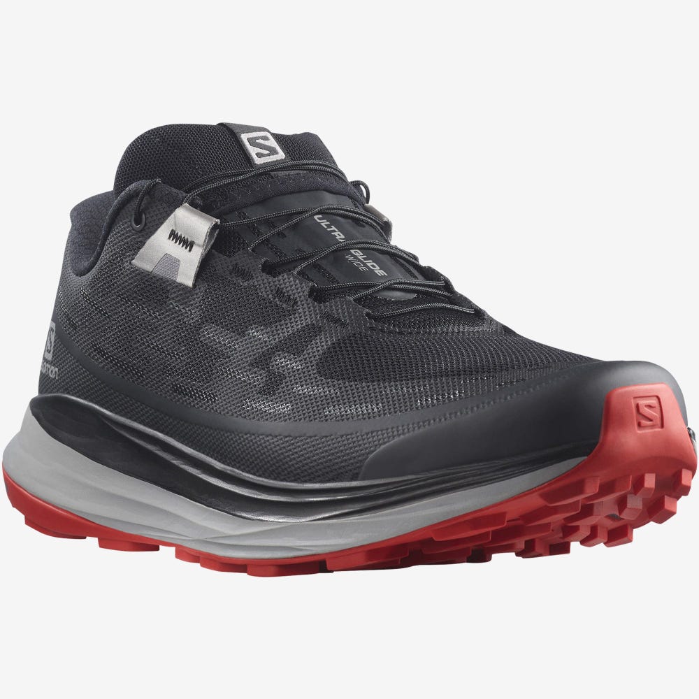 Salomon ULTRA GLIDE WIDE Terepfutó Cipő Férfi Fekete | HU130467