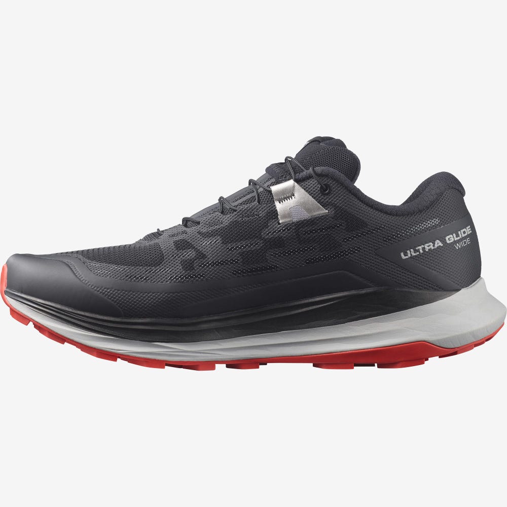 Salomon ULTRA GLIDE WIDE Terepfutó Cipő Férfi Fekete | HU130467