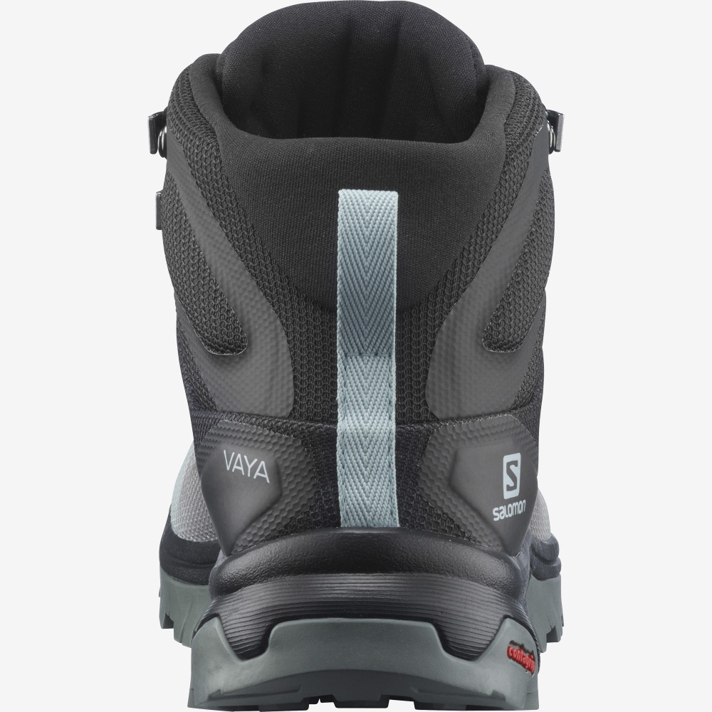 Salomon VAYA MID GORE-TEX Túrabakancs Női Világos Türkiz Szürke | HU593748