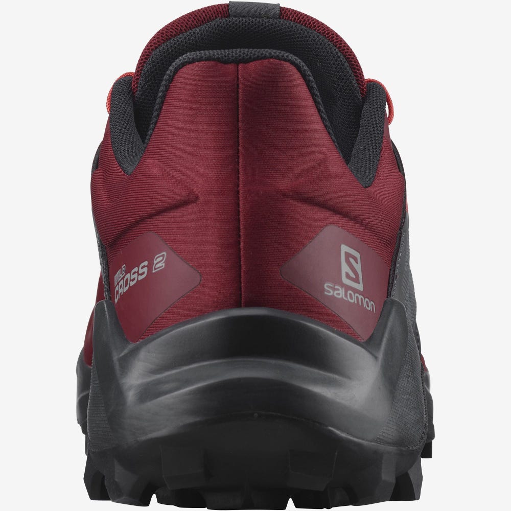 Salomon WILDCROSS 2 Terepfutó Cipő Férfi Piros | HU283065