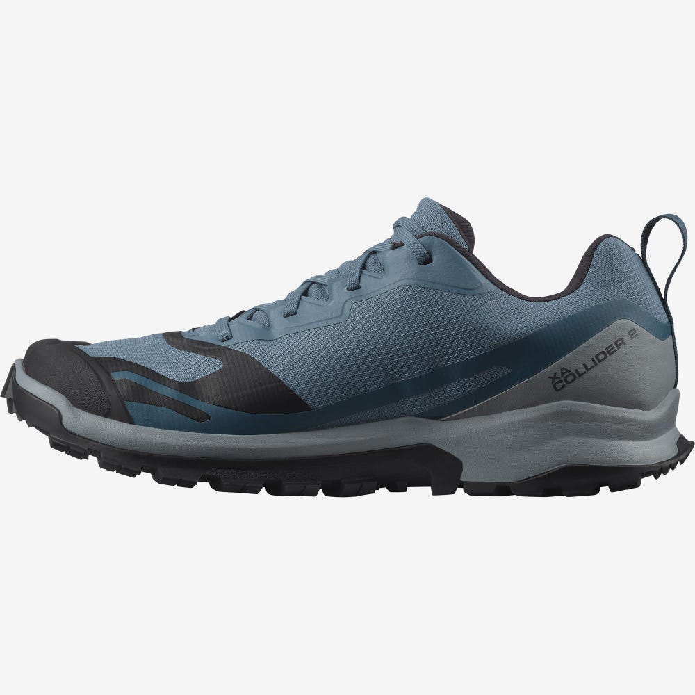 Salomon XA COLLIDER 2 GORE-TEX Terepfutó Cipő Férfi Kék | HU418209