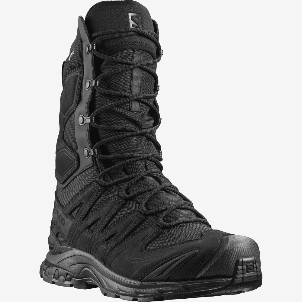 Salomon XA FORCES 8 GORE-TEX EN Taktikai Bakancs Férfi Fekete | HU426871