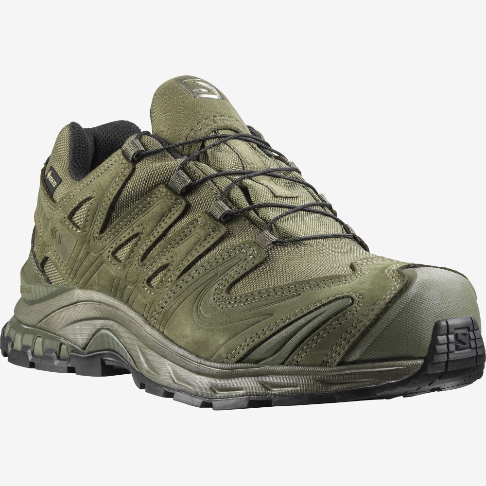 Salomon XA FORCES GORE-TEX Taktikai Bakancs Női Zöld | HU046931