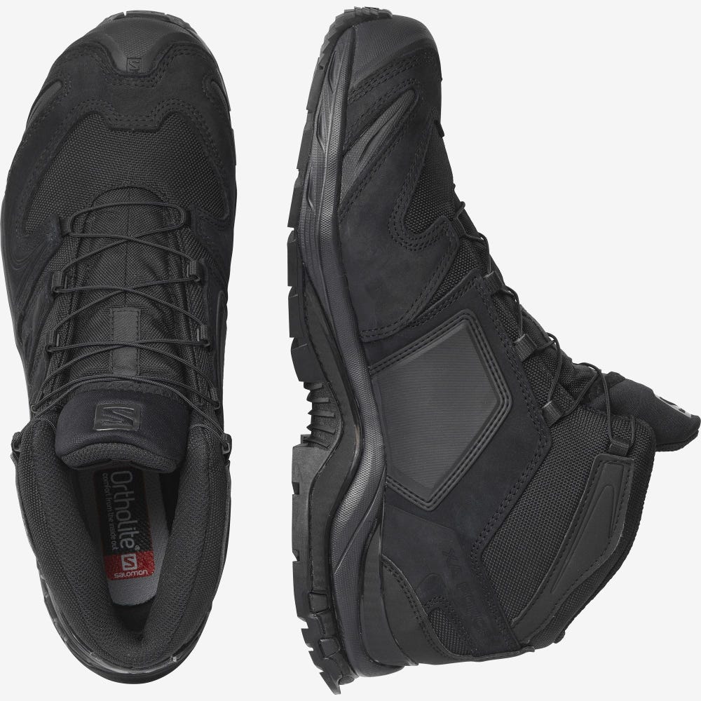 Salomon XA FORCES MID EN Taktikai Bakancs Női Fekete | HU301496