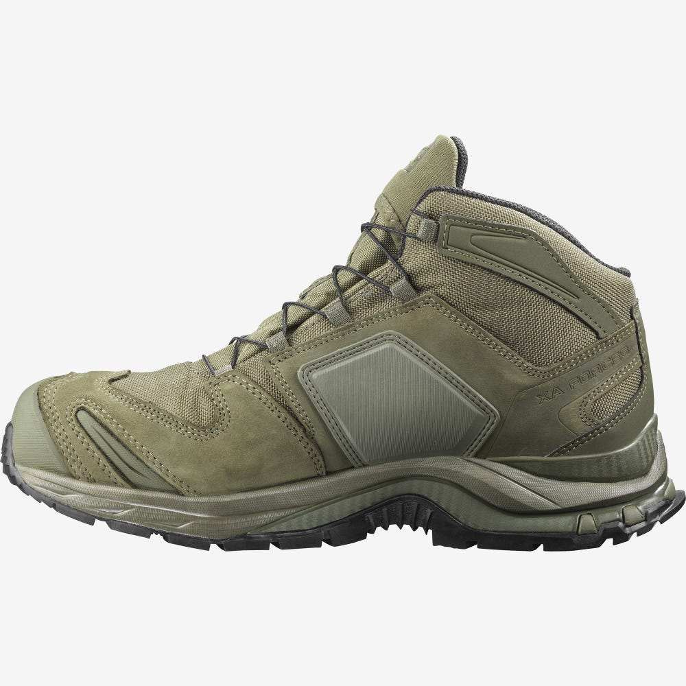 Salomon XA FORCES MID EN Taktikai Bakancs Női Zöld | HU457021