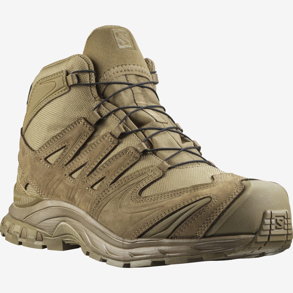 Salomon XA FORCES MID GORE-TEX Taktikai Bakancs Férfi Barna | HU603589