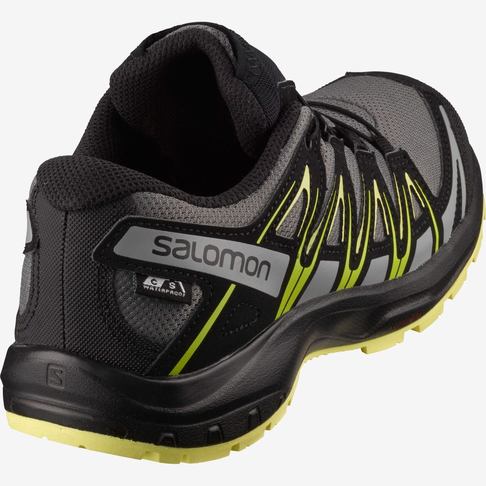 Salomon XA PRO 3D CLIMASALOMON™ WATERPROOF Terepfutó Cipő Gyerek Fekete | HU814096