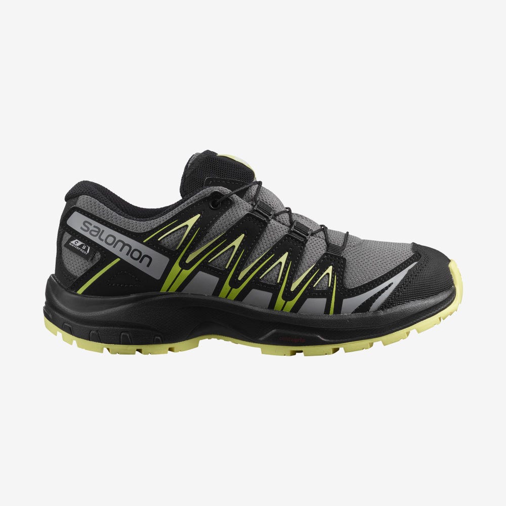 Salomon XA PRO 3D CLIMASALOMON™ WATERPROOF Terepfutó Cipő Gyerek Fekete | HU814096