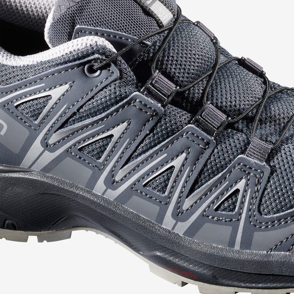 Salomon XA PRO 3D CSWP NOCTURNE J Terepfutó Cipő Gyerek Szürke/Sötétkék | HU524079