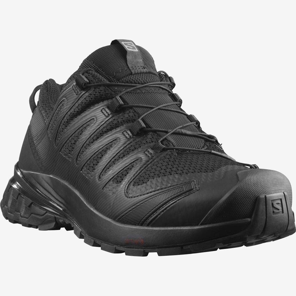 Salomon XA PRO 3D V8 WIDE Terepfutó Cipő Férfi Fekete | HU892450