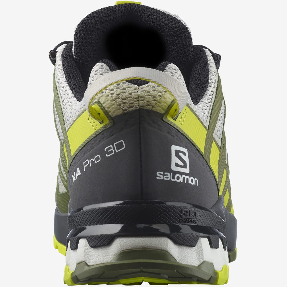 Salomon XA PRO 3D v8 Terepfutó Cipő Férfi Szürke/Zöld | HU128765