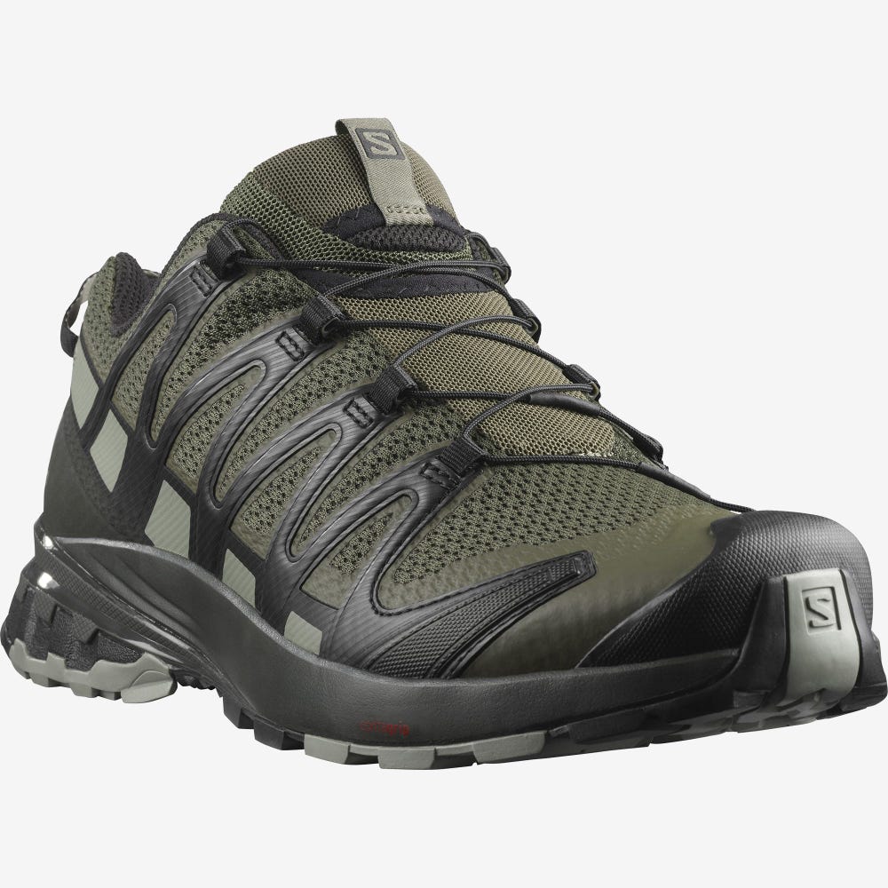 Salomon XA PRO 3D v8 Terepfutó Cipő Férfi Olivazöld/Szürke | HU386721