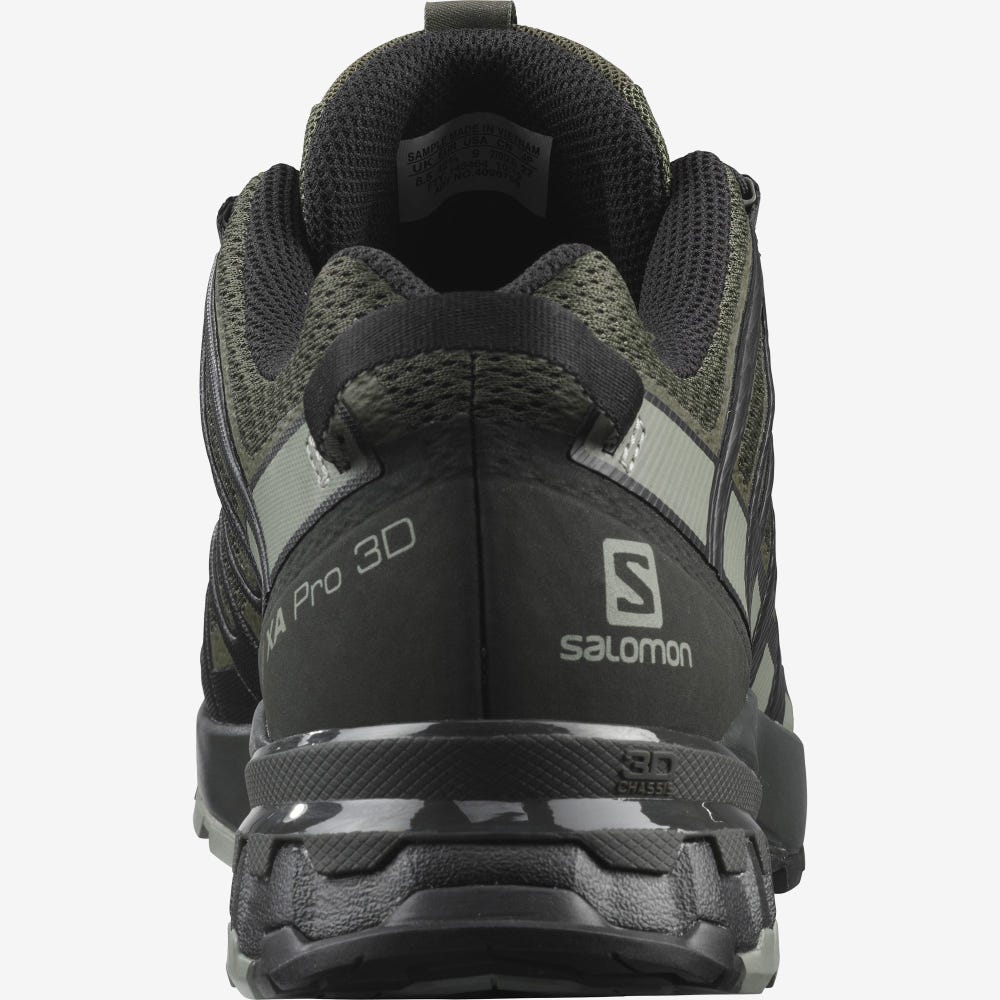 Salomon XA PRO 3D v8 Terepfutó Cipő Férfi Olivazöld/Szürke | HU386721