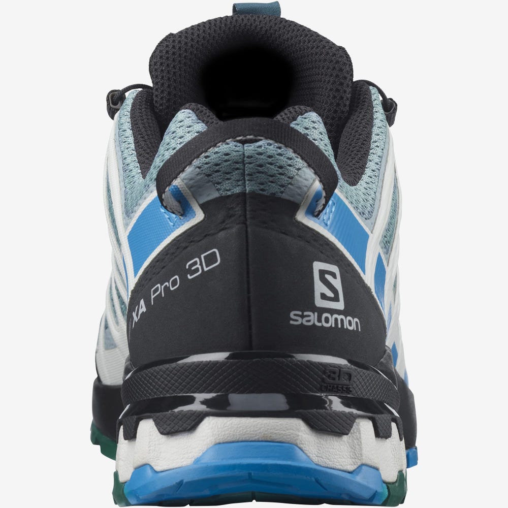 Salomon XA PRO 3D v8 Terepfutó Cipő Férfi Zöld/Kék | HU485327