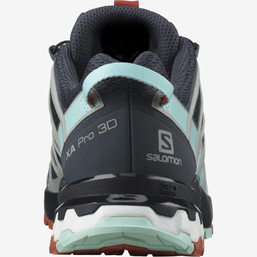 Salomon XA PRO 3D v8 Túracipő Női Szürke/Narancssárga | HU926851