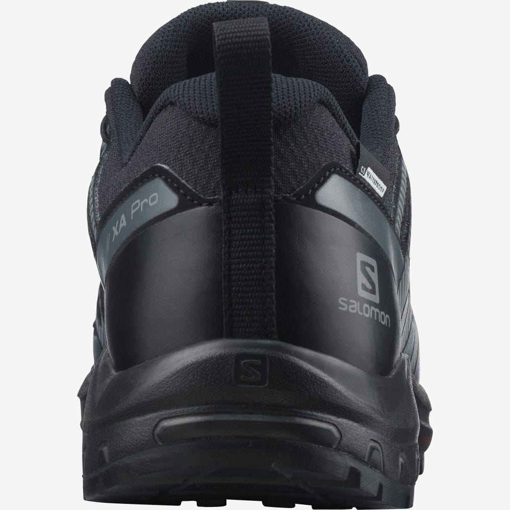 Salomon XA PRO V8 CLIMASALOMON™ WATERPROOF Túrabakancs Gyerek Fekete | HU589263