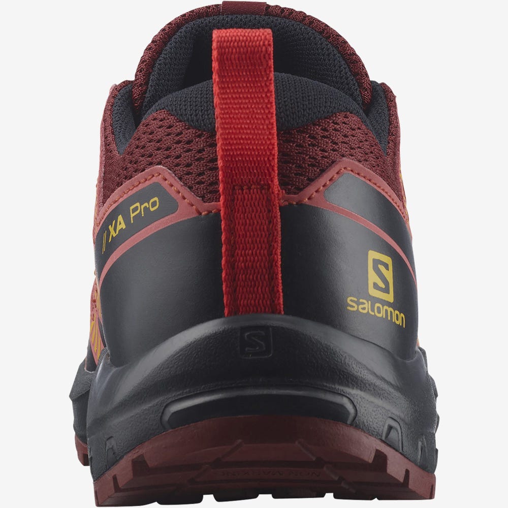 Salomon XA PRO V8 Terepfutó Cipő Gyerek Piros/Fekete/Piros | HU062493