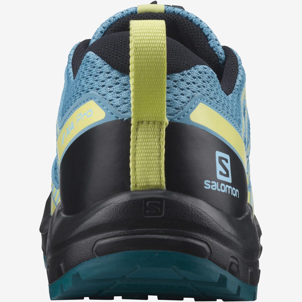 Salomon XA PRO V8 Terepfutó Cipő Gyerek Kék/Fekete | HU079138