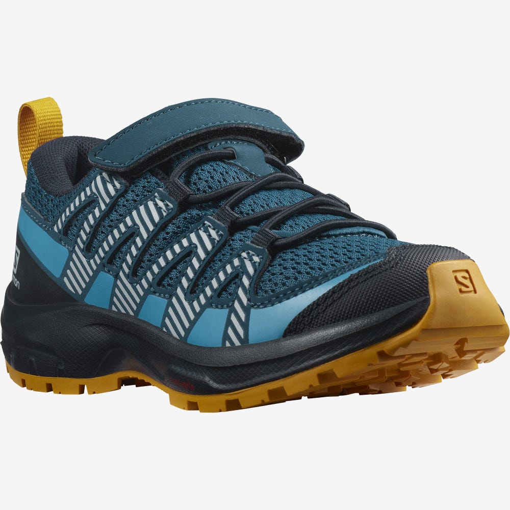 Salomon XA PRO V8 Terepfutó Cipő Gyerek Kék | HU516302