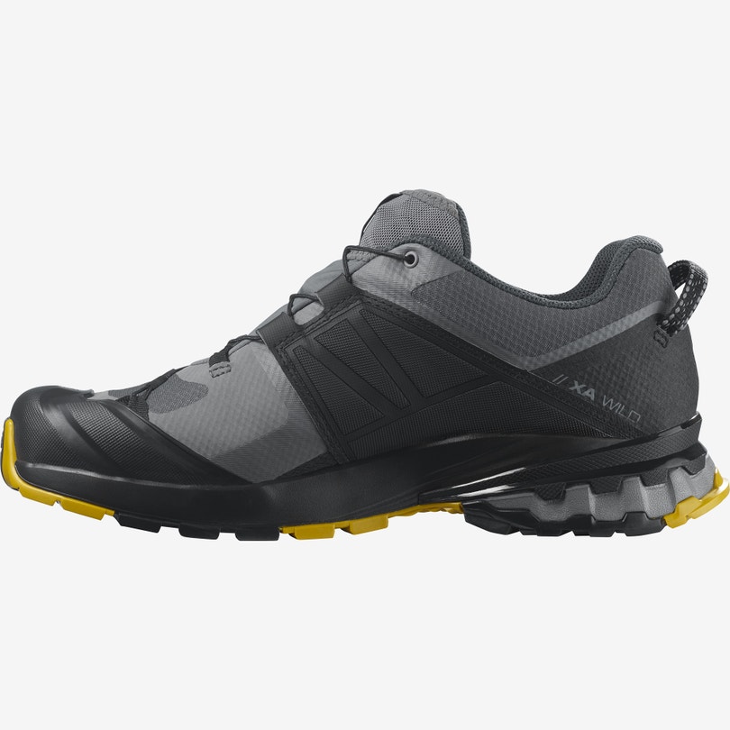 Salomon XA WILD GORE-TEX Túracipő Férfi Szürke/Fekete | HU932071