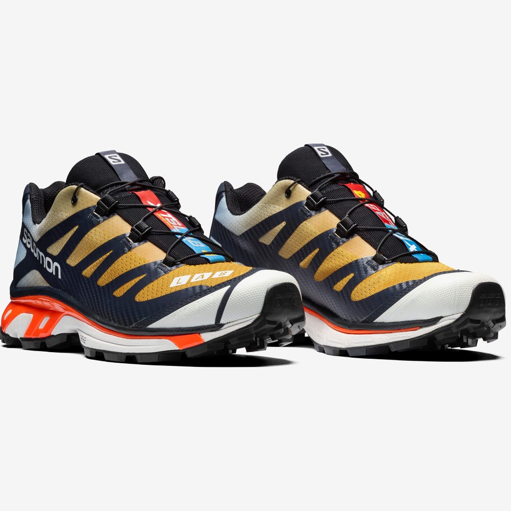 Salomon XT-4 ADVANCED Sportcipő Férfi Kék/Piros Narancssárga | HU623419