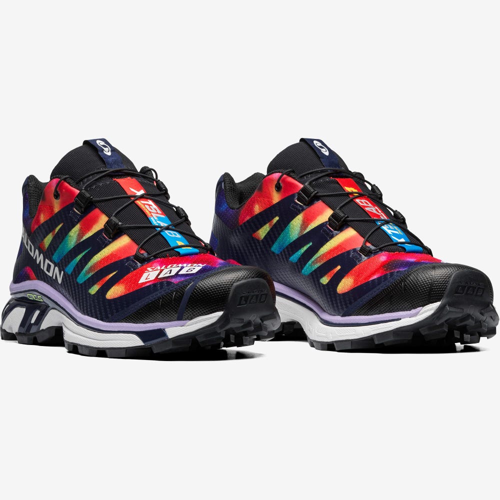 Salomon XT-4 ADVANCED Sportcipő Férfi Kék/Levendula | HU853796