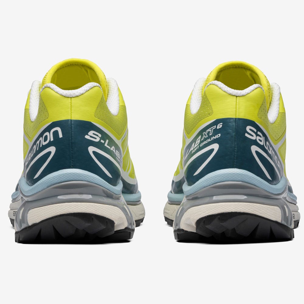 Salomon XT-6 ADVANCED Sportcipő Férfi Sárga/Kék | HU174593