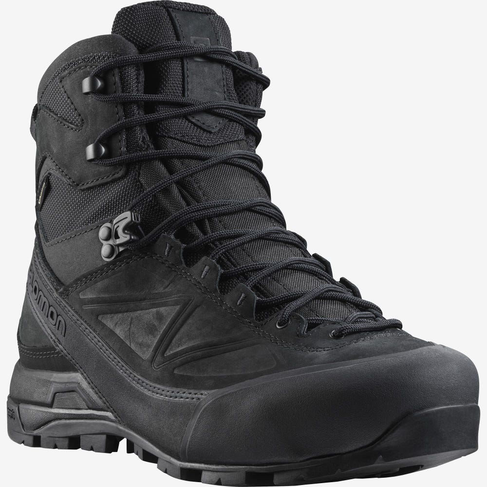 Salomon X ALP GORE-TEX FORCES Taktikai Bakancs Női Fekete | HU695371